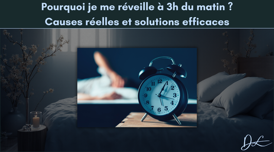 Pourquoi je me réveille à 3h du matin ? Causes réelles et solutions efficaces