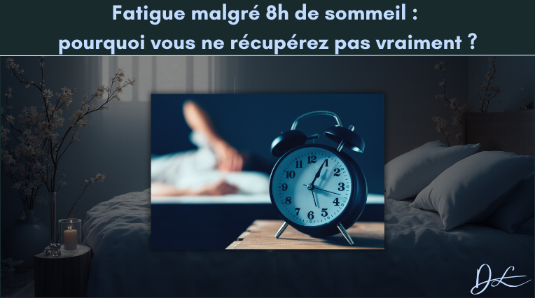 Fatigue malgré 8h de sommeil : pourquoi vous ne récupérez pas vraiment ?