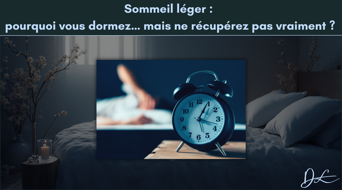 Sommeil léger : pourquoi vous dormez… mais ne récupérez pas vraiment ?