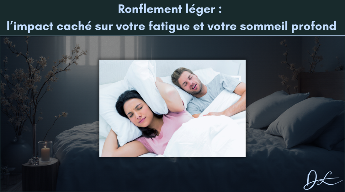 Ronflement léger : l’impact caché sur votre fatigue et votre sommeil profond