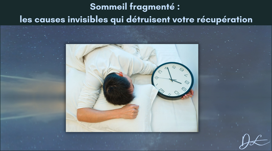 Sommeil fragmenté : les causes invisibles qui détruisent votre récupération