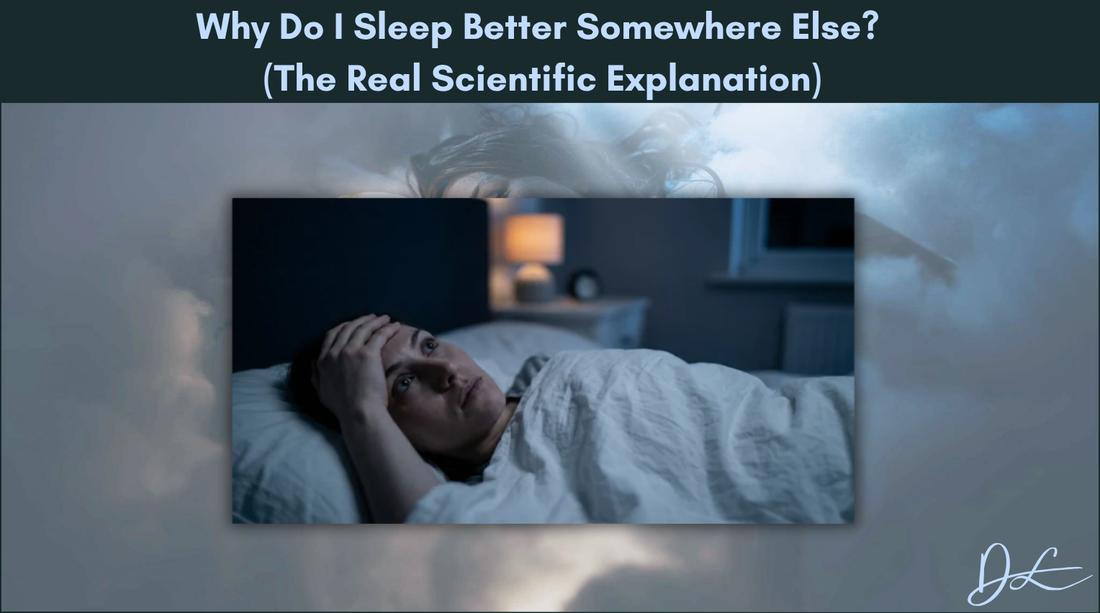 Why Do I Sleep Better Somewhere Else? (The Real Scientific Explanation)