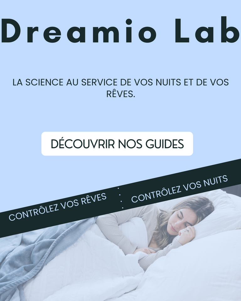 Dreamio Lab : Contrôlez ses rêves, arrêter les cauchemars, stopper la paralysie du sommeil